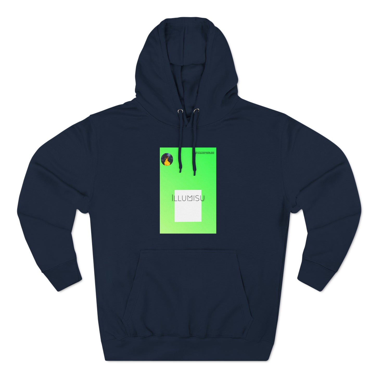 Uncle ruckus Three-Panel Fleece Hoodie