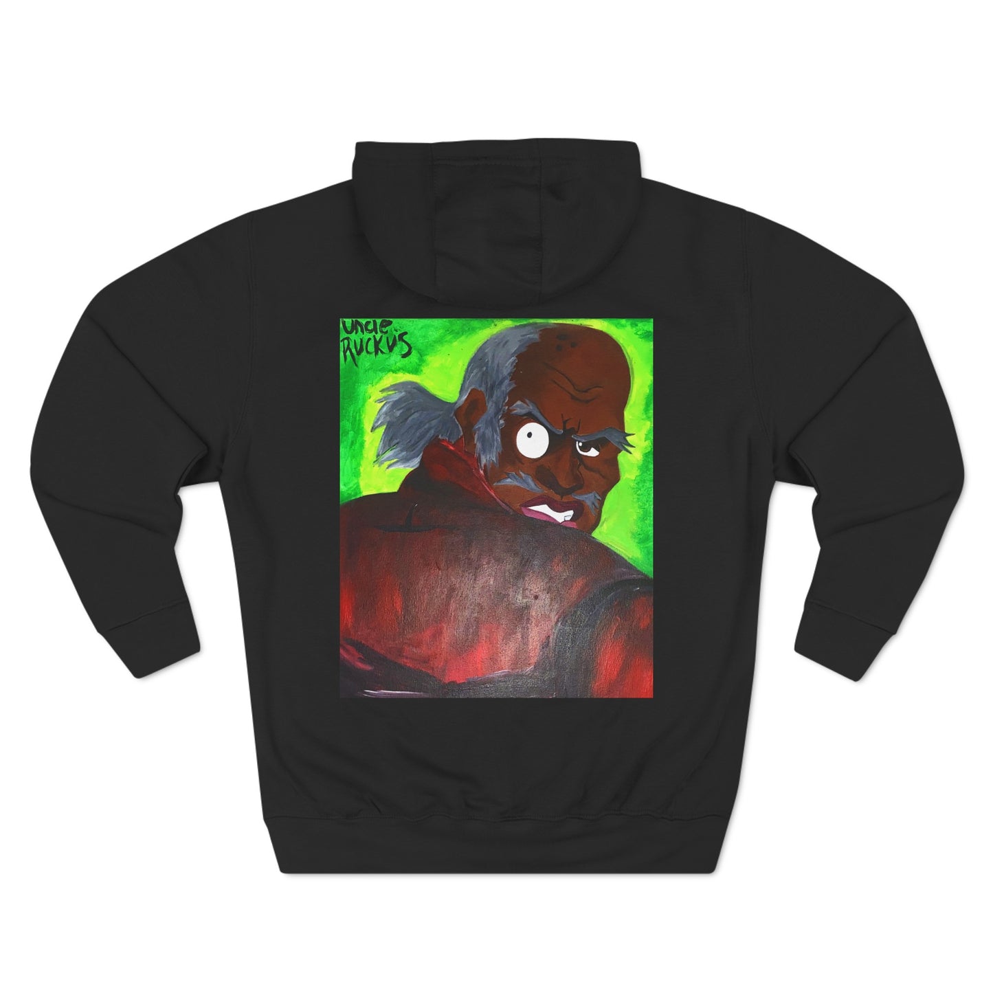 Uncle ruckus Three-Panel Fleece Hoodie