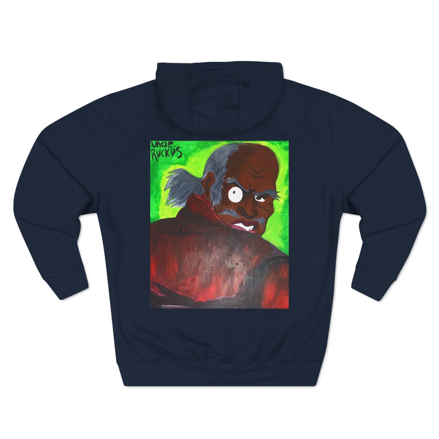Uncle ruckus Three-Panel Fleece Hoodie