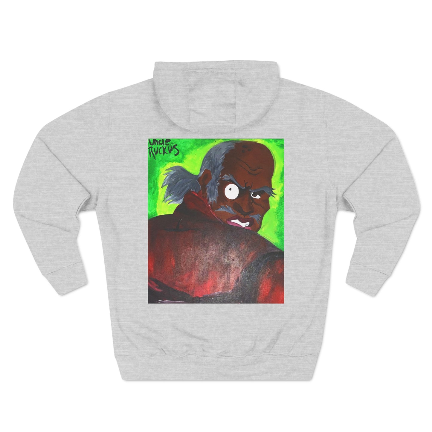 Uncle ruckus Three-Panel Fleece Hoodie