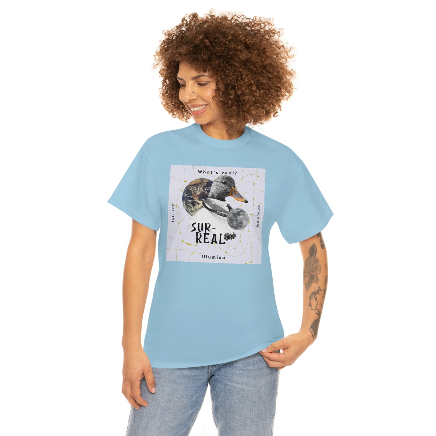Duck Duck Guess Unisex Heavy Cotton Tee