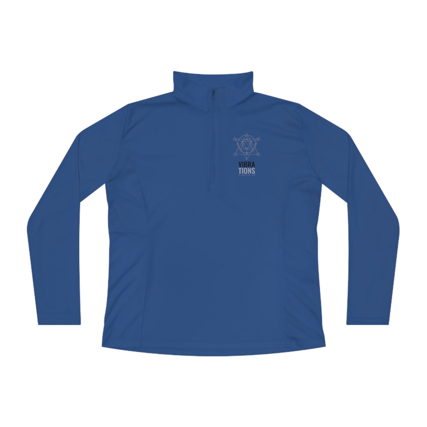 Vibrations Ladies Quarter-Zip Pullover