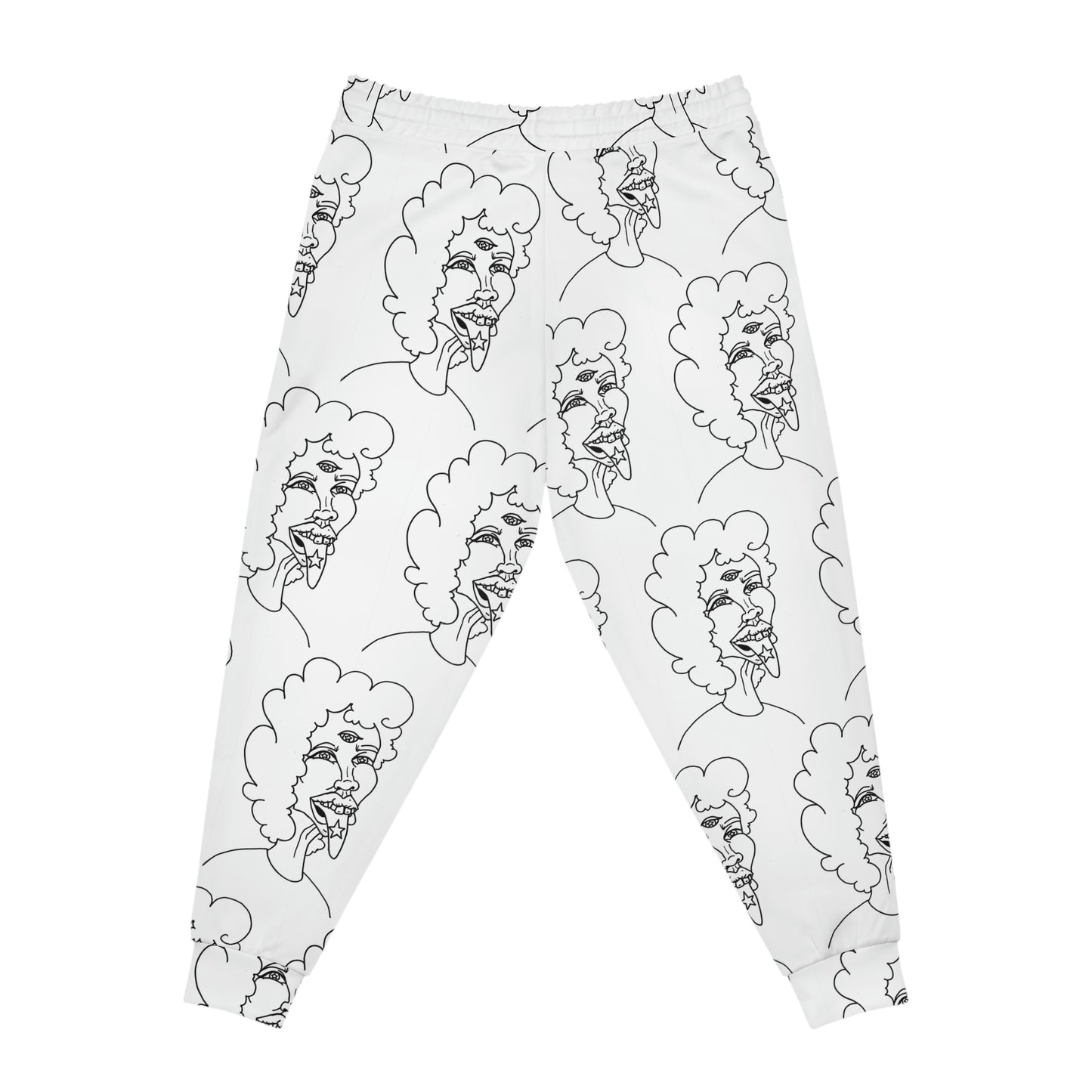 Unicorn Lady Athletic Joggers (AOP)