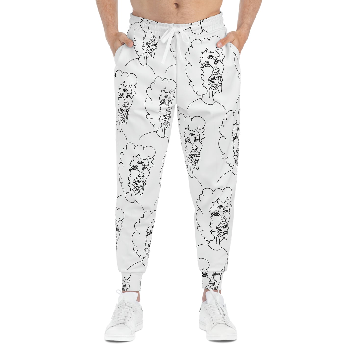 Unicorn Lady Athletic Joggers (AOP)