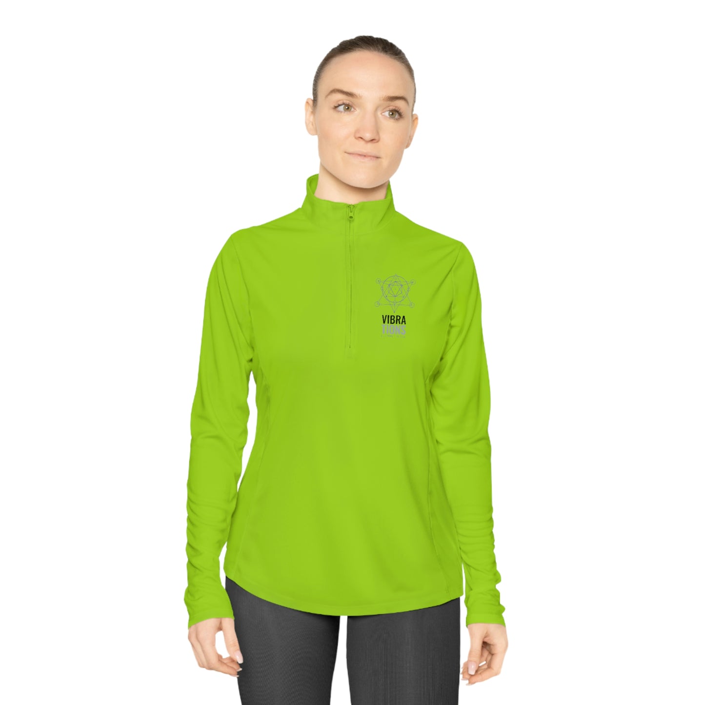 Vibrations Ladies Quarter-Zip Pullover