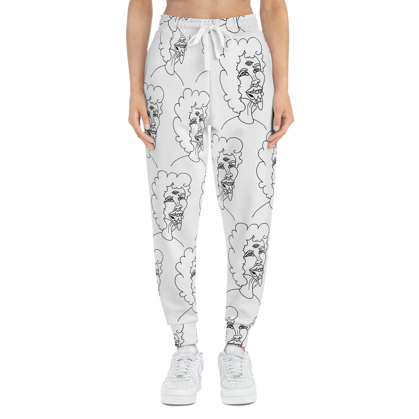 Unicorn Lady Athletic Joggers (AOP)