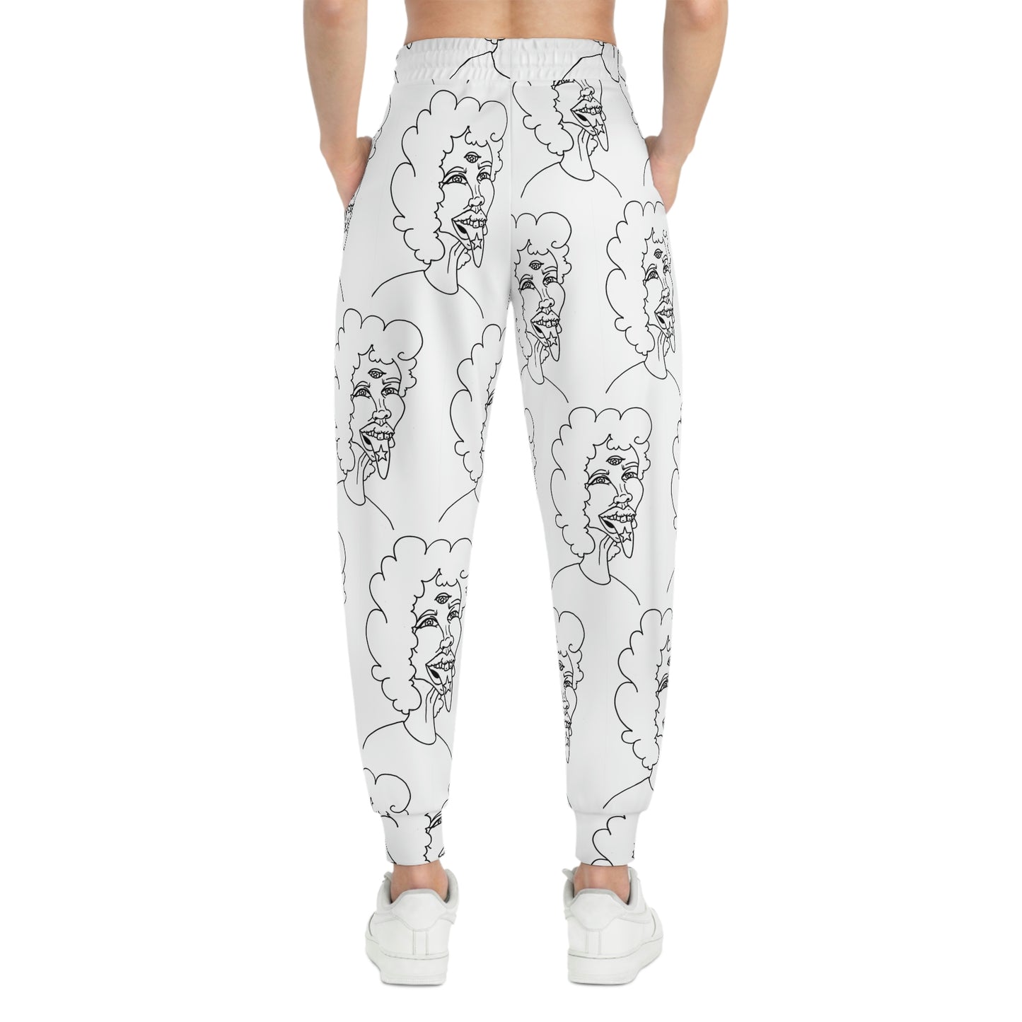 Unicorn Lady Athletic Joggers (AOP)