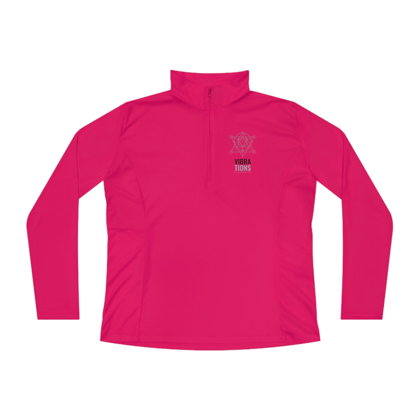 Vibrations Ladies Quarter-Zip Pullover