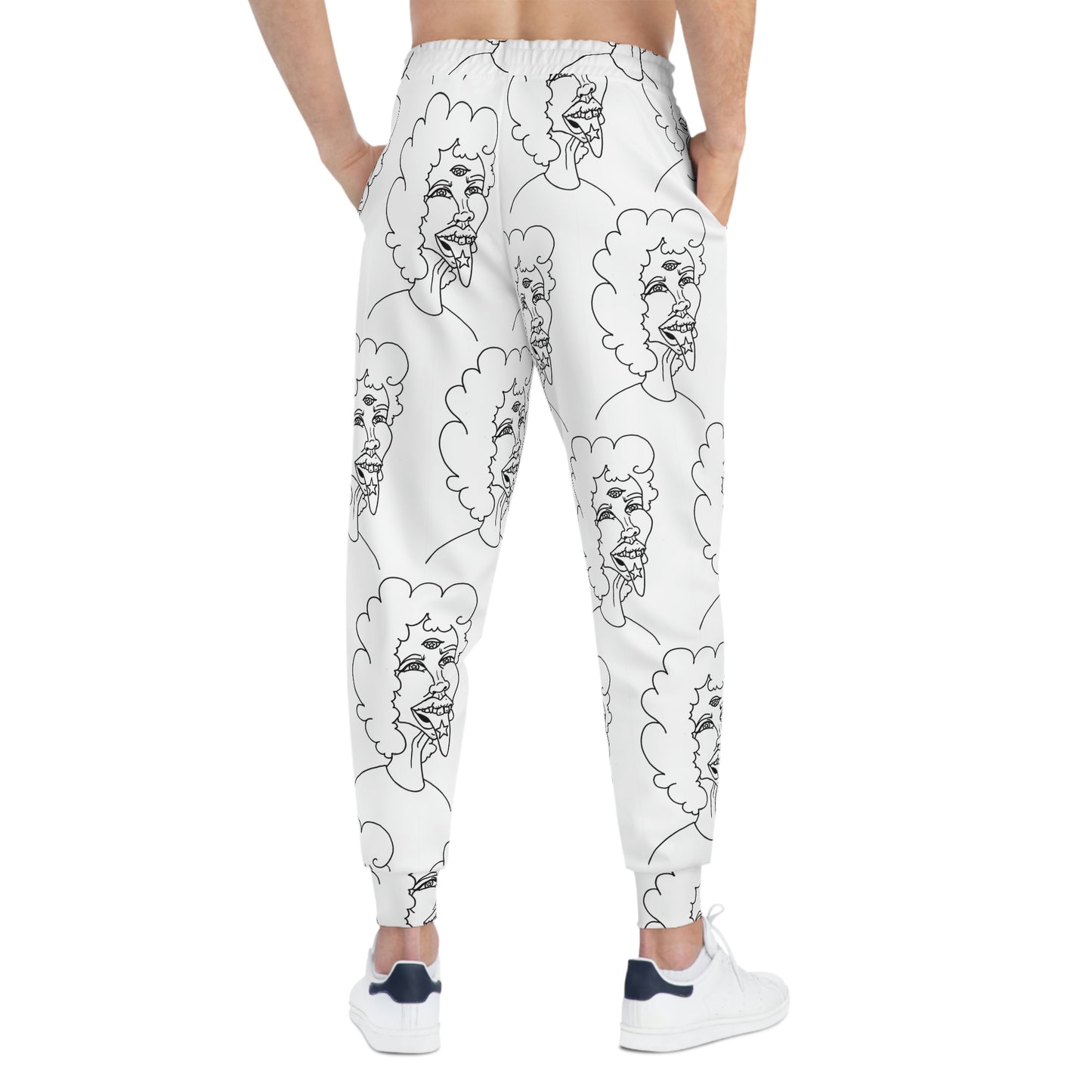 Unicorn Lady Athletic Joggers (AOP)