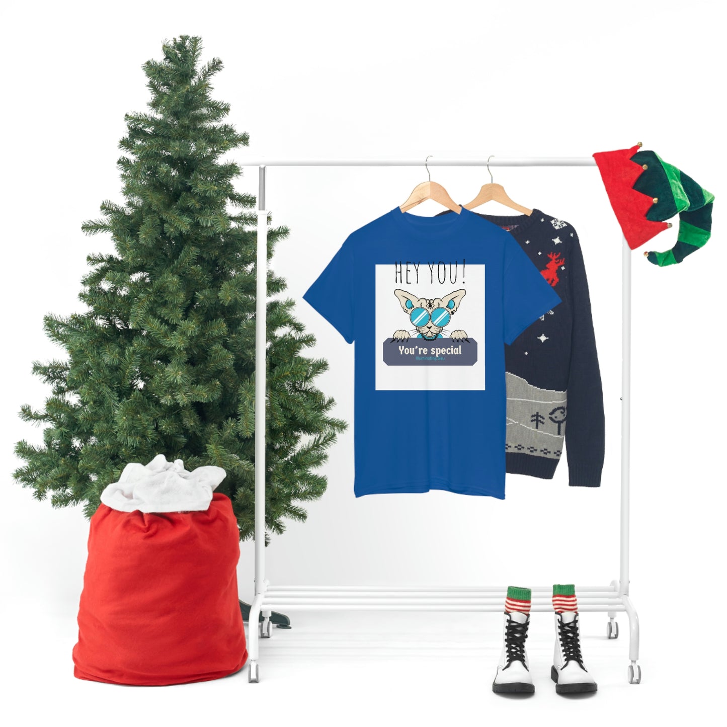 Hey! Unisex Heavy Cotton Tee