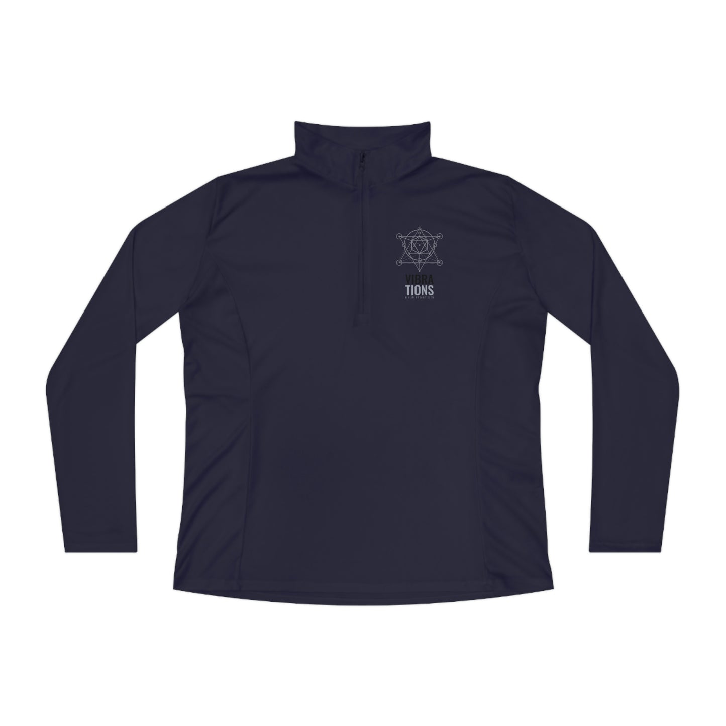 Vibrations Ladies Quarter-Zip Pullover