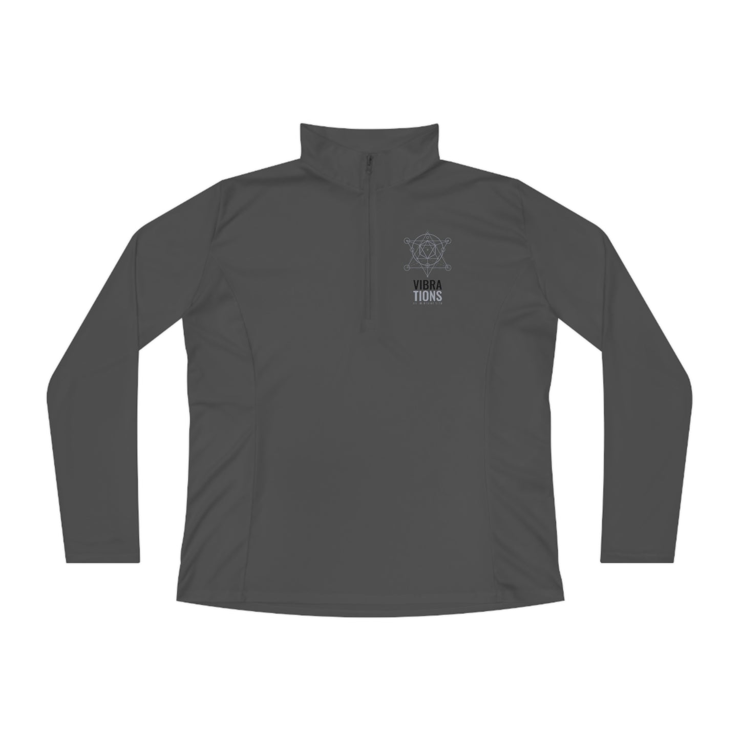 Vibrations Ladies Quarter-Zip Pullover