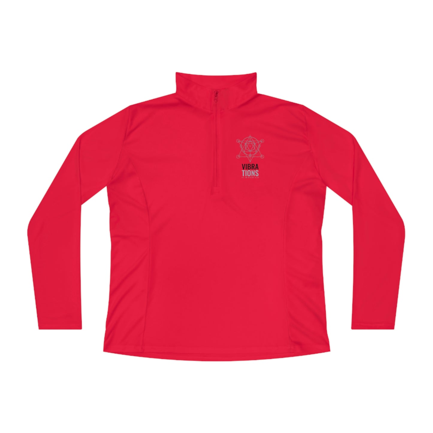 Vibrations Ladies Quarter-Zip Pullover