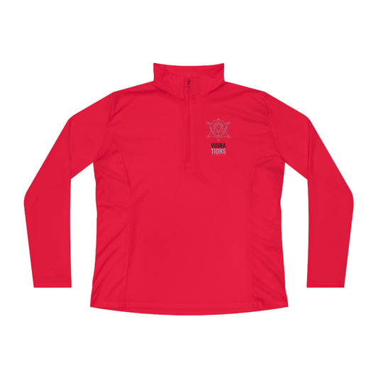 Vibrations Ladies Quarter-Zip Pullover