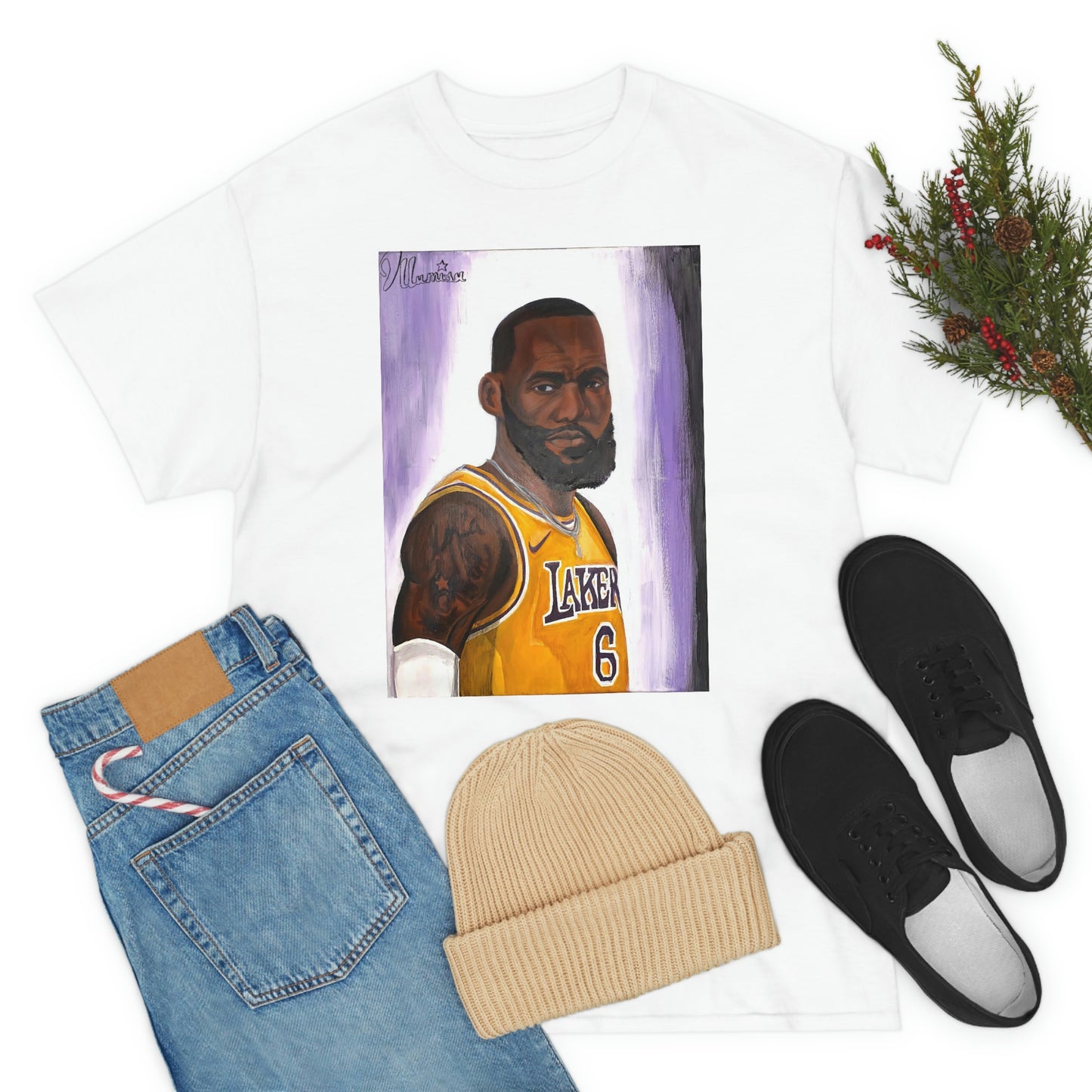 Lebron James Unisex Heavy Cotton Tee