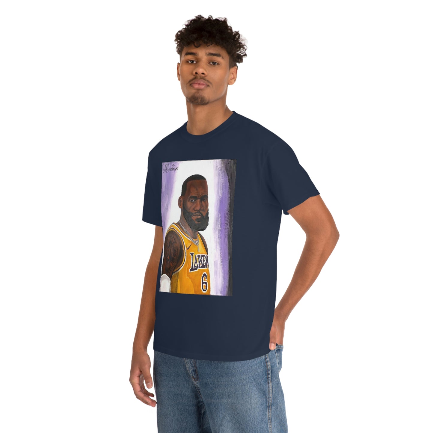 Lebron James Unisex Heavy Cotton Tee