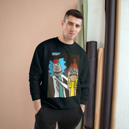 RICK AND MORTIFIED Champion Sweatshirt