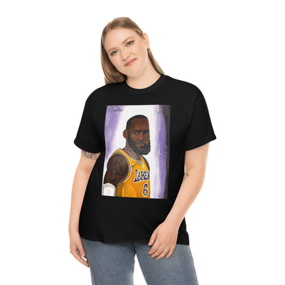 Lebron James Unisex Heavy Cotton Tee