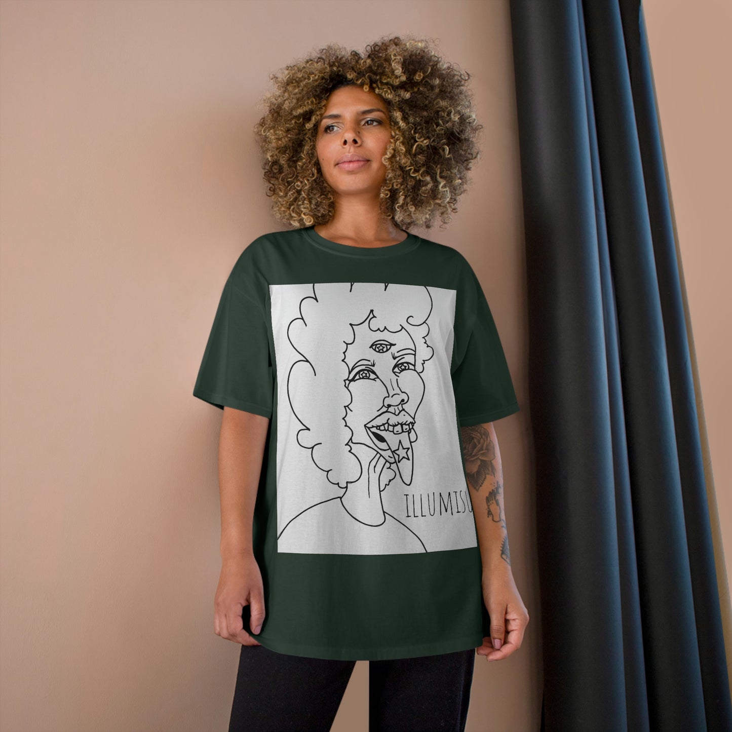 Unicorn Lady Champion T-Shirt