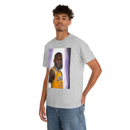 Lebron James Unisex Heavy Cotton Tee