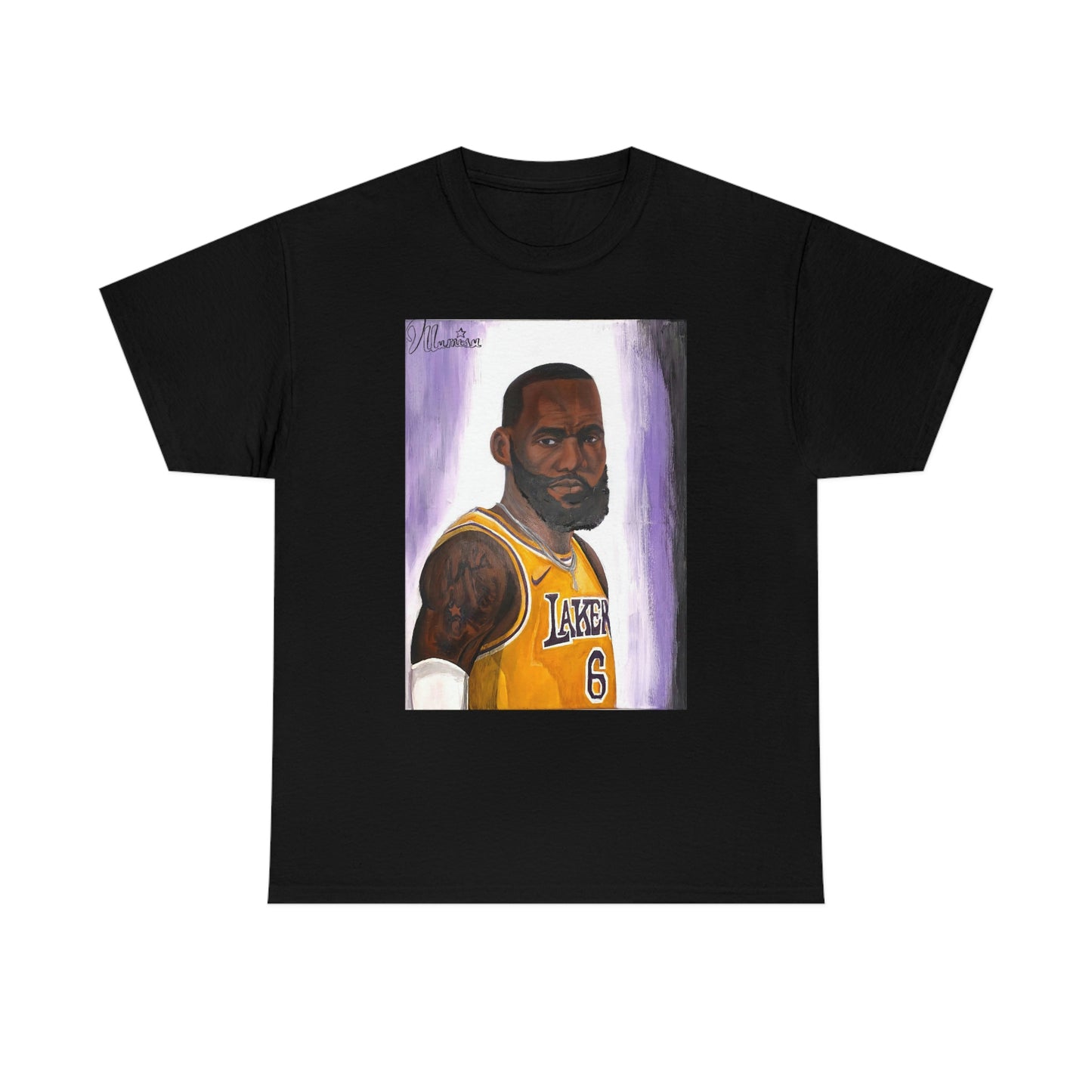 Lebron James Unisex Heavy Cotton Tee