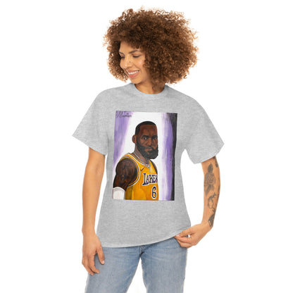 Lebron James Unisex Heavy Cotton Tee