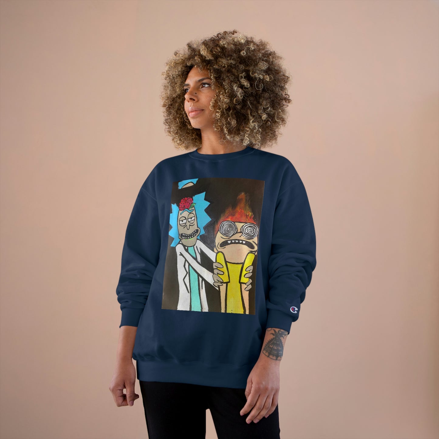 RICK AND MORTIFIED Champion Sweatshirt