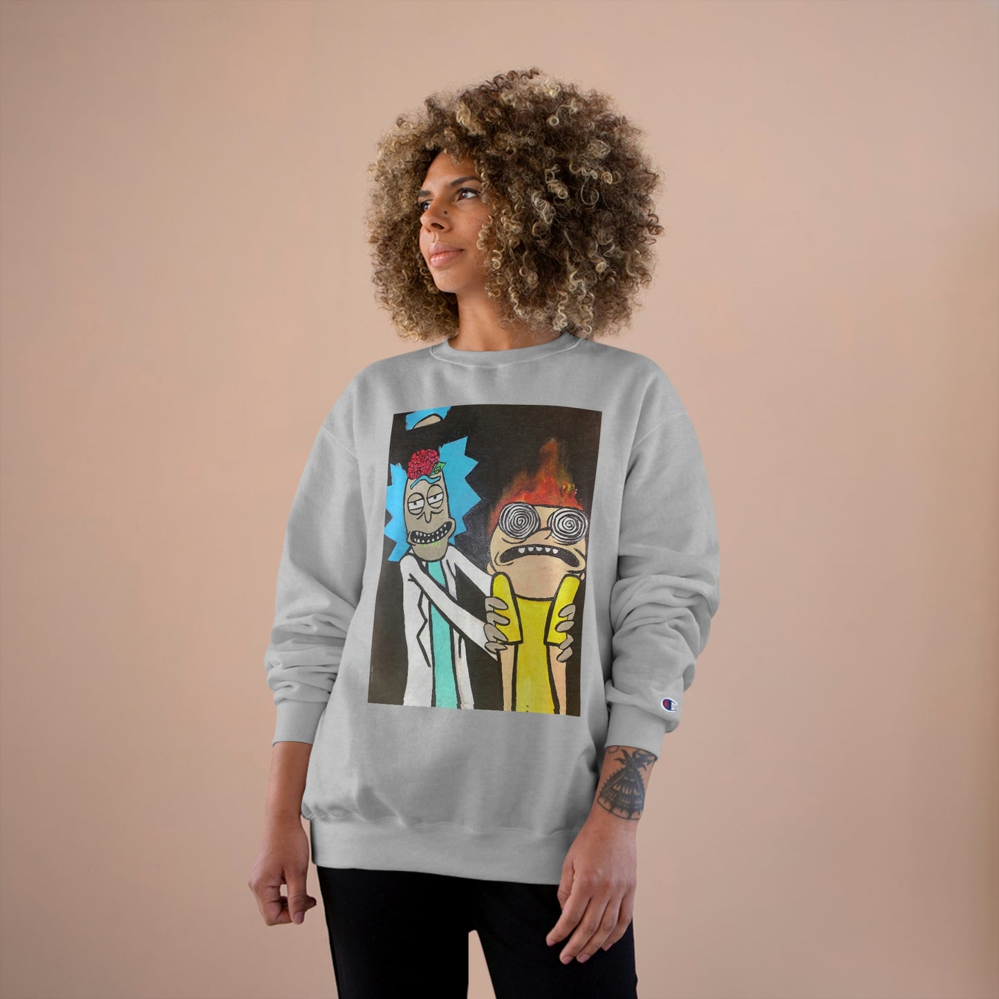 RICK AND MORTIFIED Champion Sweatshirt