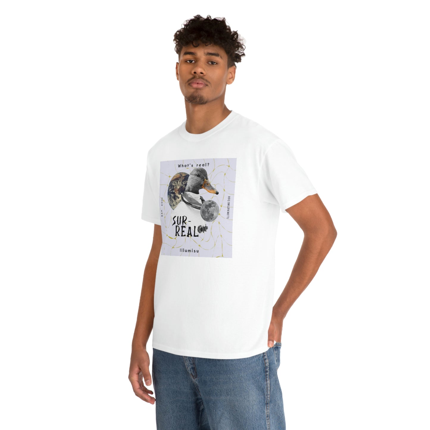 Duck Duck Guess Unisex Heavy Cotton Tee