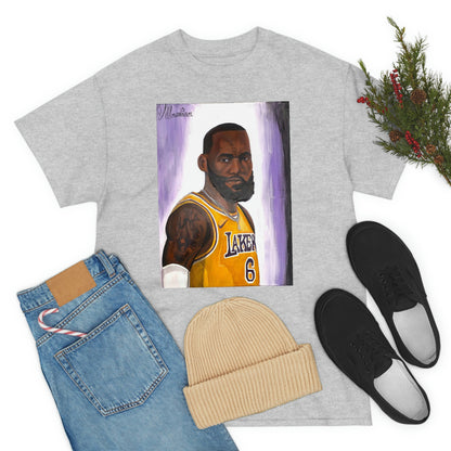 Lebron James Unisex Heavy Cotton Tee