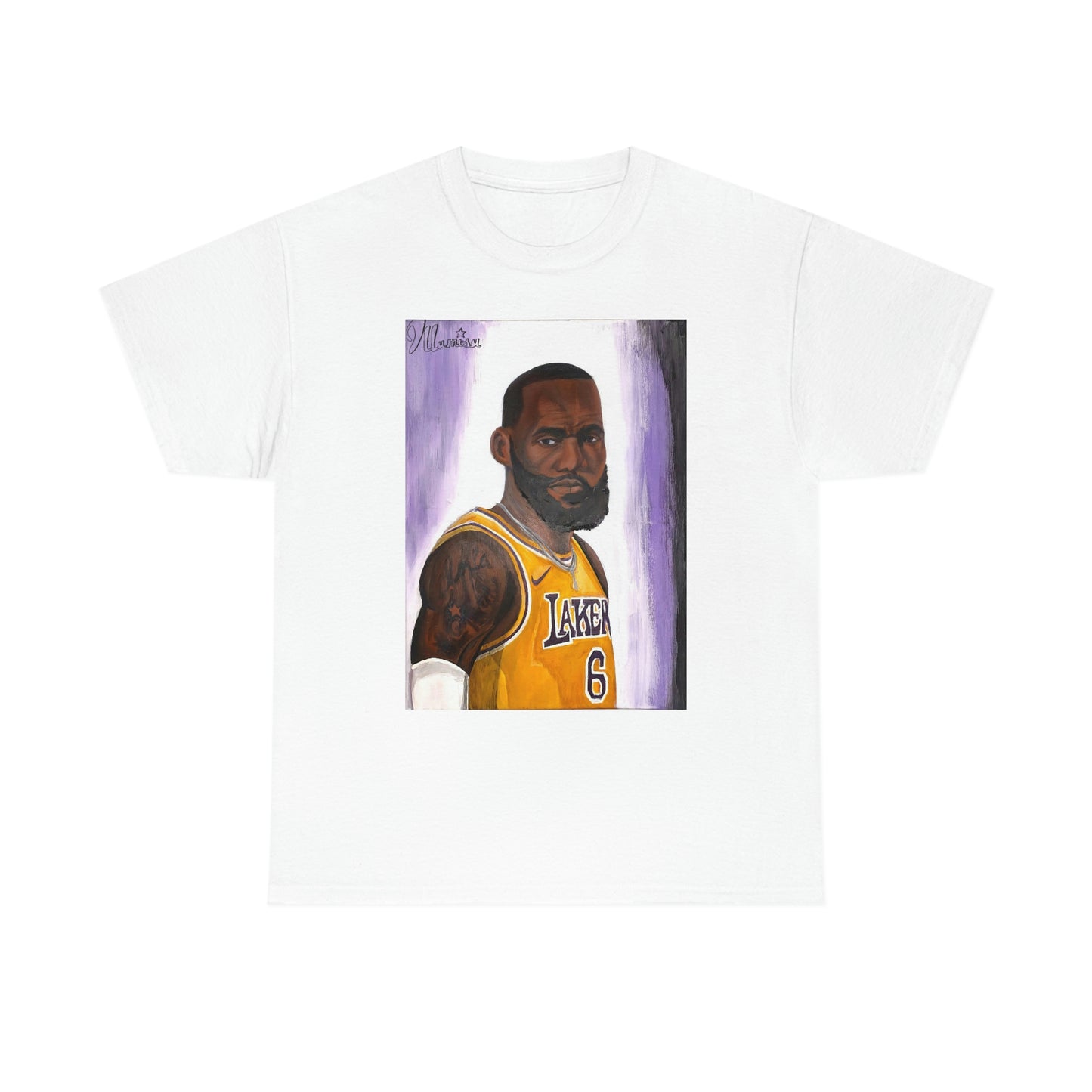 Lebron James Unisex Heavy Cotton Tee