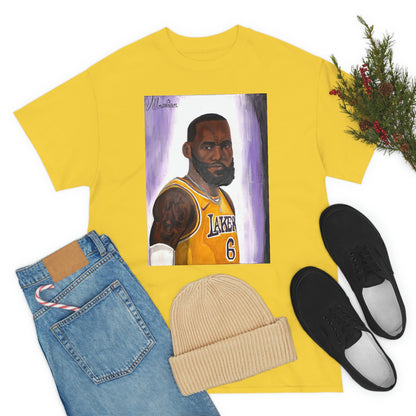 Lebron James Unisex Heavy Cotton Tee