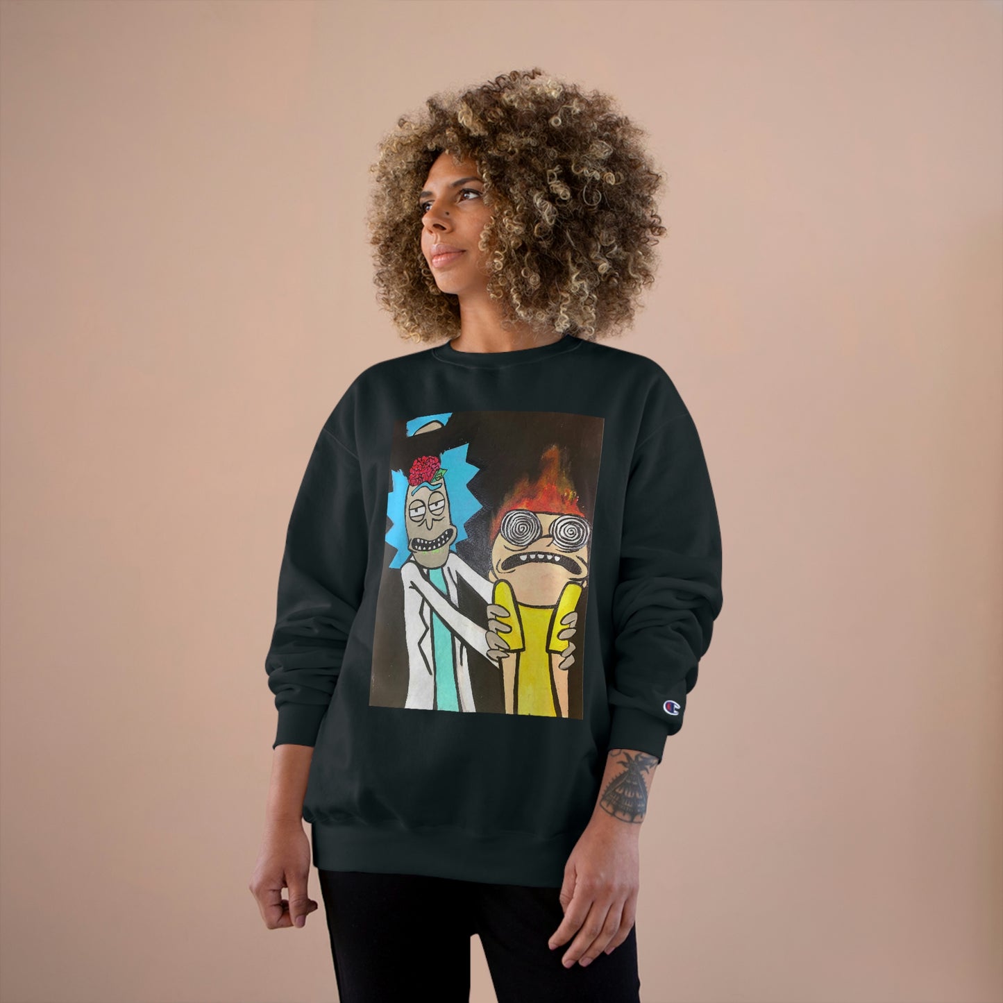 RICK AND MORTIFIED Champion Sweatshirt