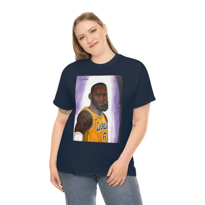 Lebron James Unisex Heavy Cotton Tee