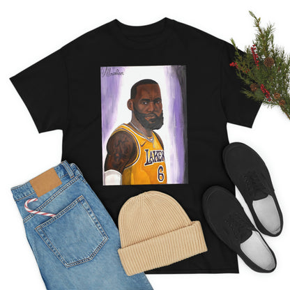 Lebron James Unisex Heavy Cotton Tee