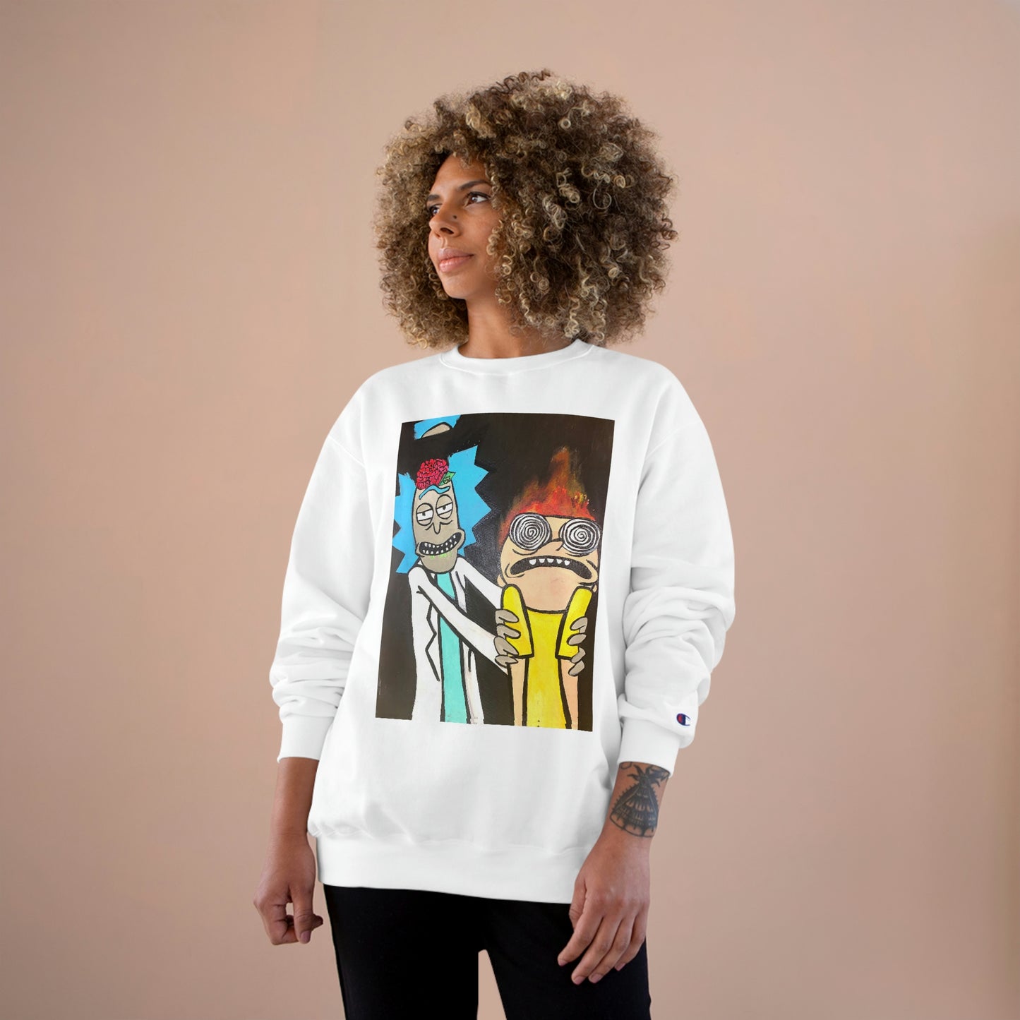 RICK AND MORTIFIED Champion Sweatshirt