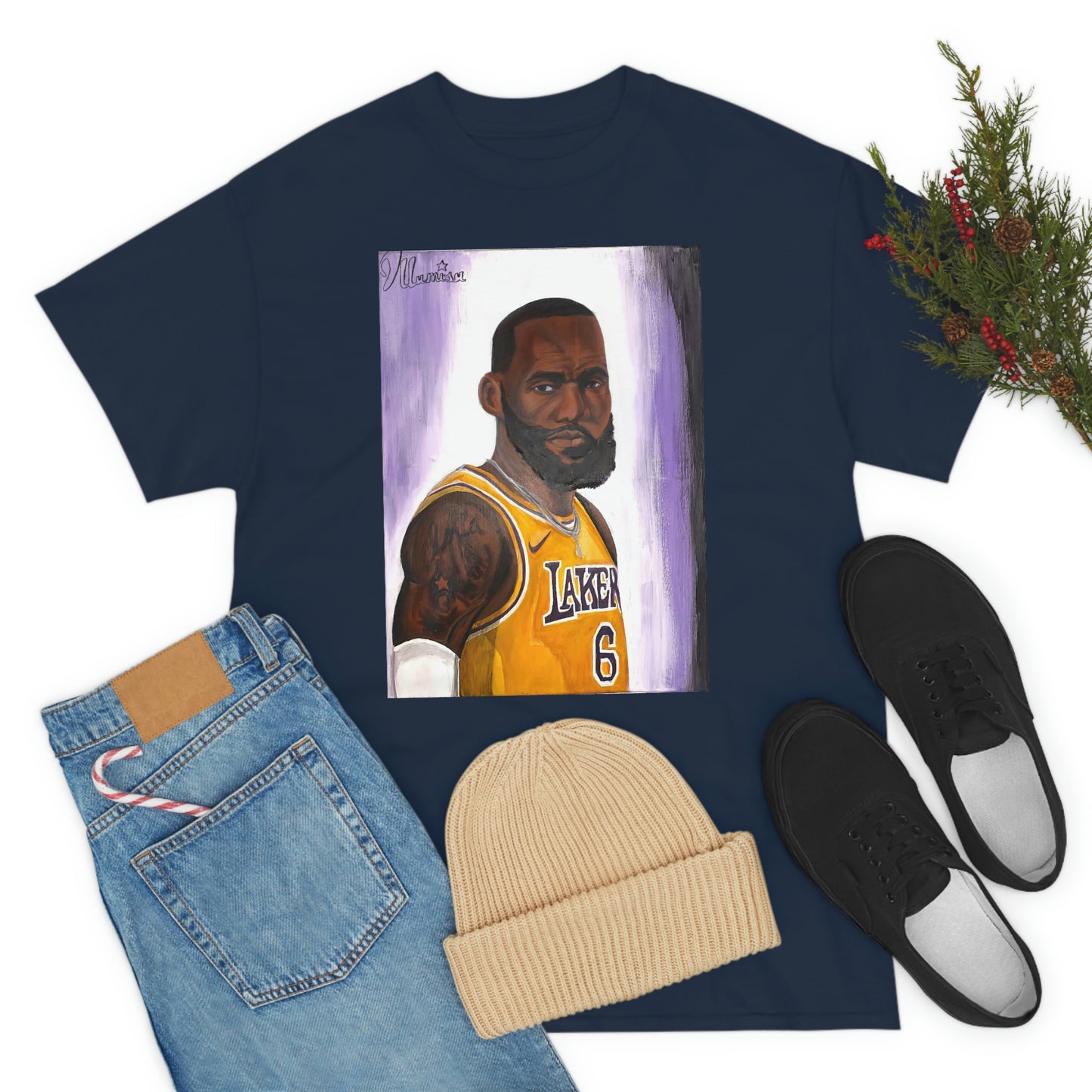 Lebron James Unisex Heavy Cotton Tee